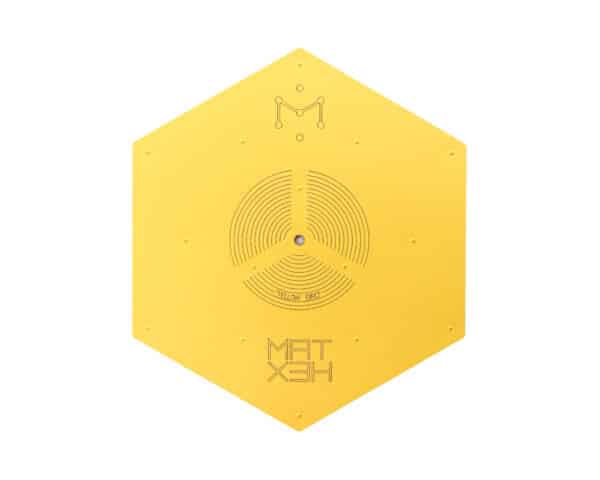 Hexmat Yellow Bird Isolator Turntable Platter Mat