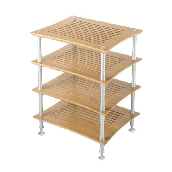 Quadraspire Sunoko Vent Bamboo 4 Shelf Hifi Rack