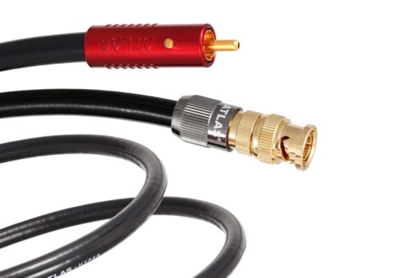 Atlas Hyper Achromatic S/PDIF RCA to BNC coax digital cable 0.5m - Image 2