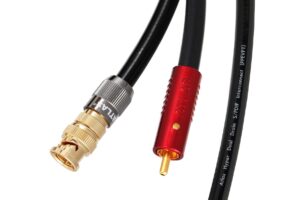 Atlas Hyper Achromatic S/PDIF RCA to BNC coax digial cable 1mtr