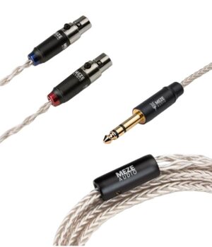 Meze Silver Plated PCUHD Premium Cable Mini XLR to 6.3mm OFC 2.5m