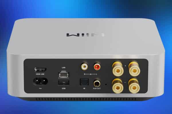 WiiM Amp Multiroom Stereo Streaming Amplifier - back