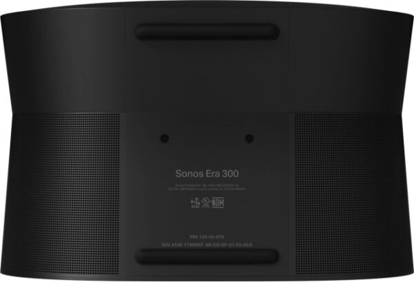 Sonos Era 300 Premium Smart Speaker - black bottom