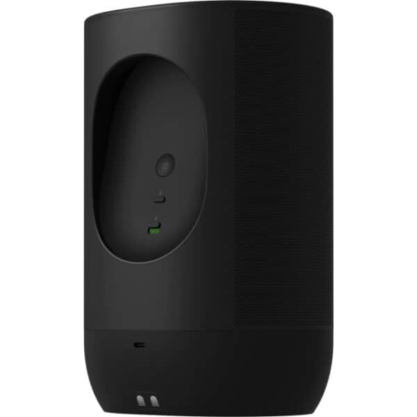 Sonos Move 2 Wireless Streaming Speaker - black back side