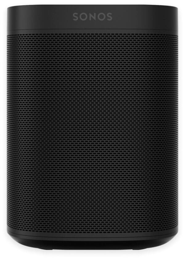 Sonos One SL Wireless Speaker - black front