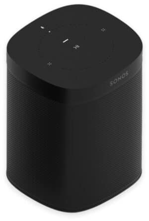 Sonos One Wireless Speaker - black top side