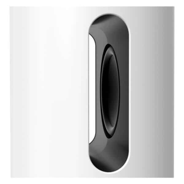 Sonos Sub Mini Wireless Subwoofer - white side.