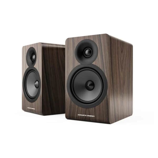 Acoustic Energy AE 100.2 Bookshelf Speakers -walnut