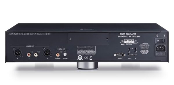 Primare CD35 CD player - back