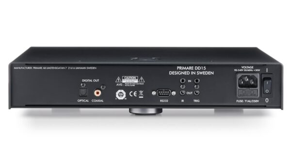 Primare DD15 CD Transport - back