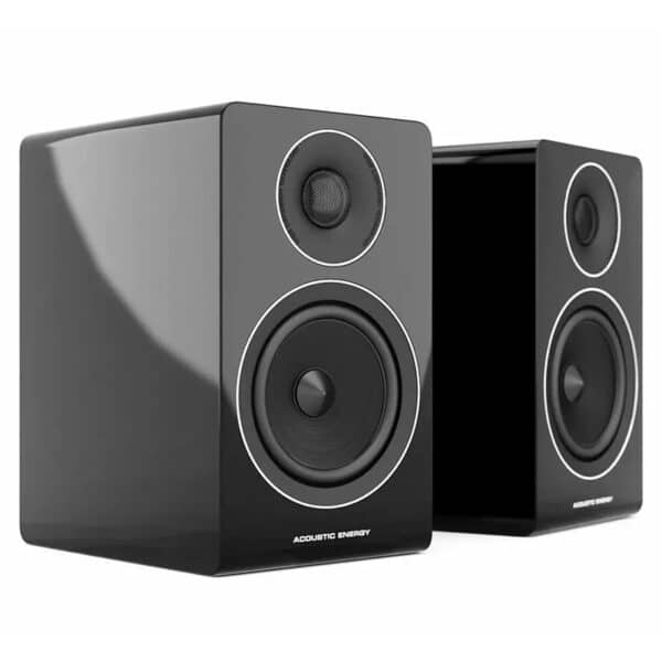 Acoustic Energy AE 300 Bookshelf Speakers - piano gloss black