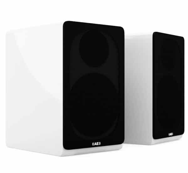 Acoustic Energy AE 300 Bookshelf Speakers - piano gloss white 2