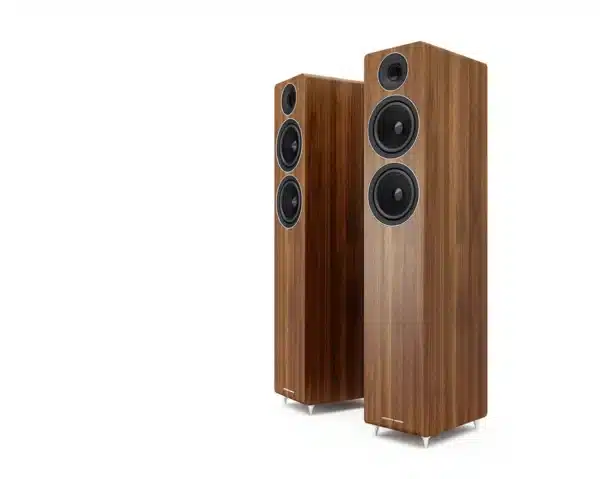 Acoustic Energy AE 309 Floorstanding Speakers - real walnut