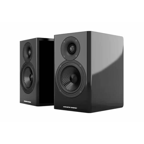 Acoustic Energy AE 500 Bookshelf Speakers - piano gloss black