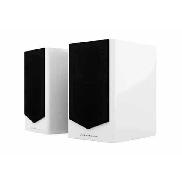 Acoustic Energy AE 500 Bookshelf Speakers - piano gloss white cover