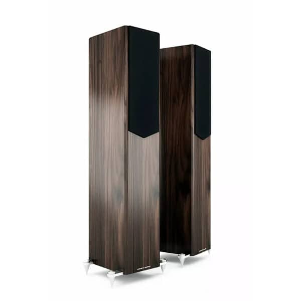 Acoustic Energy AE 509 Floorstanding Speakers - real walnut cover