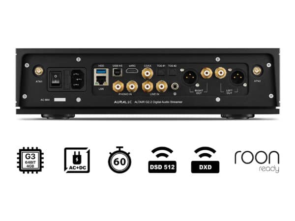 Auralic Altair G2.2 Streaming Preamplifier - back