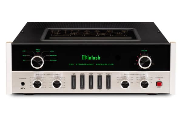 McIntosh C22 2-Channel Vacuum Tube Preamplifier Mk V - front top