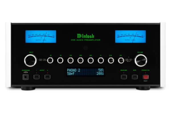 McIntosh C55 2-Channel Solid State Preamplifier - front