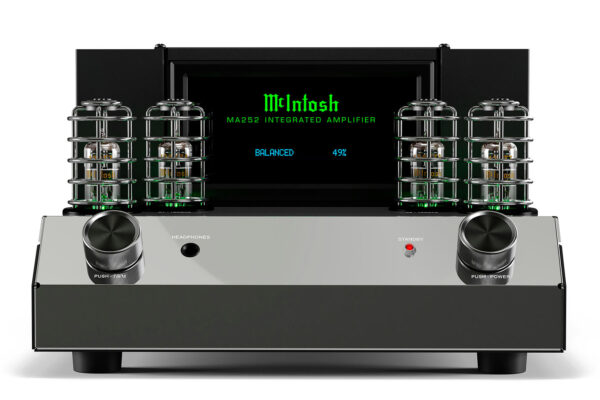 McIntosh MA252 2-Channel Hybrid Integrated Amplifier - front