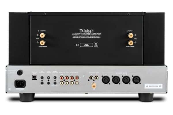 McIntosh MA352 2-Channel Hybrid Integrated Amplifier - back