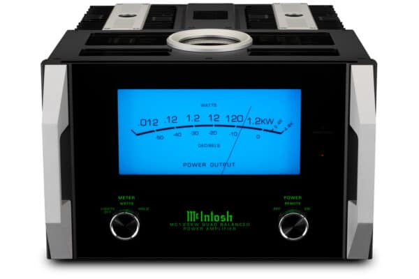 McIntosh MC1.25KW 1-Channel Solid State Power Amplifier- front