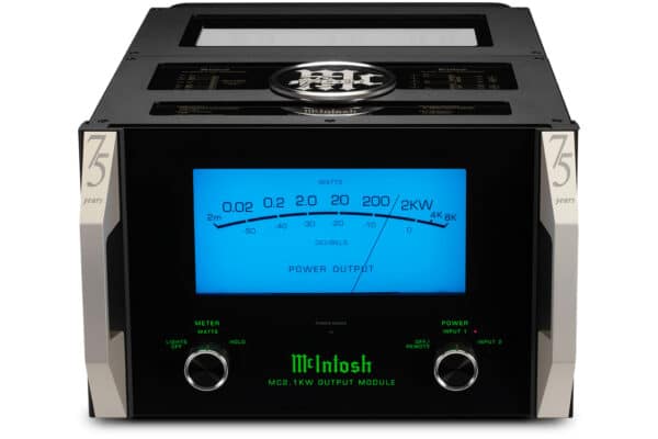 McIntosh MC2.1KW 1-Channel Solid State Power Amplifier -1.1