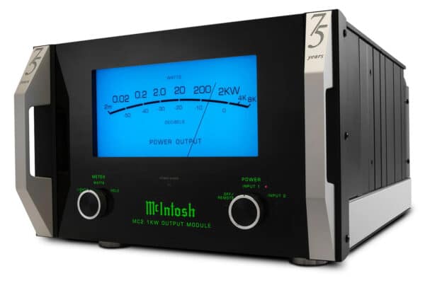 McIntosh MC2.1KW 1-Channel Solid State Power Amplifier -1.1 side