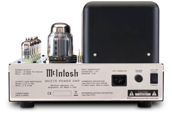 McIntosh MC275 2-Channel Vacuum Tube Power Amplifier -right