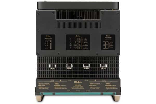 McIntosh MC451 1-Channel Dual Mono Power Amplifier - top with cover