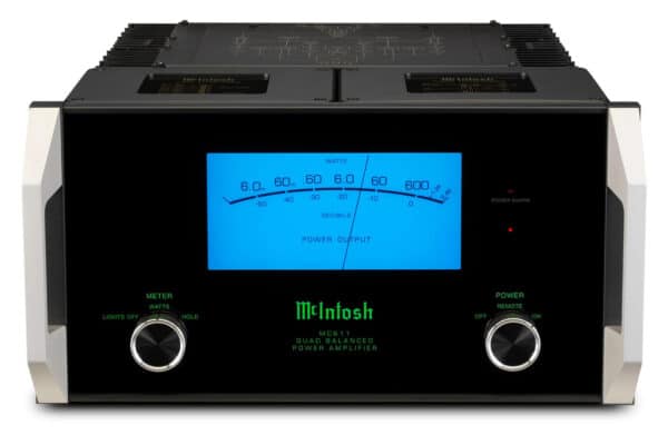 McIntosh MC611 1-Channel Solid State Power Amplifier - front