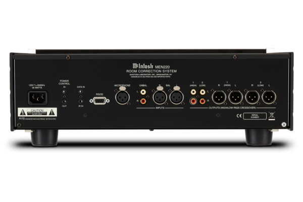 McIntosh MEN220 Room Correction System - back