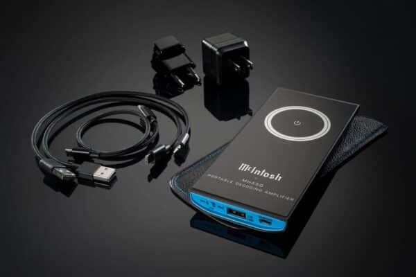 McIntosh MHA50 Portable Decoding Headphone Amplifier - with accessories