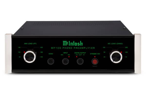 McIntosh MP100 2-Channel Solid State Phono Preamplifier - front