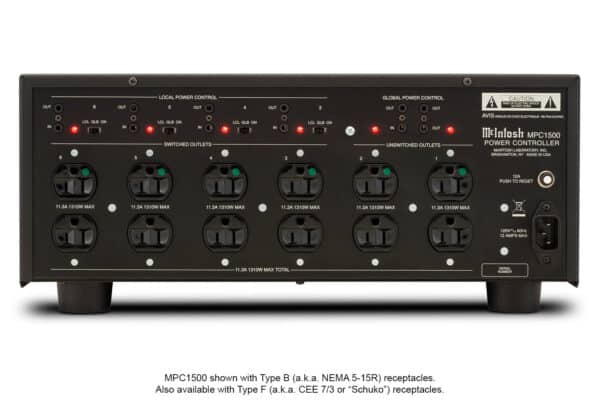 McIntosh MPC1500 Power Controller - back