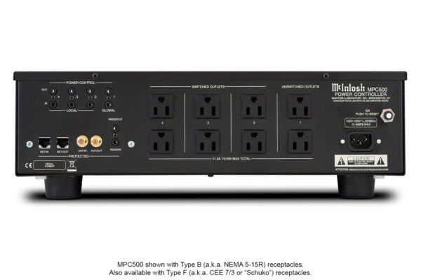 McIntosh MPC500 Power Controller - back