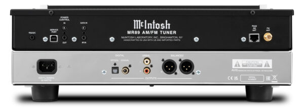 McIntosh MR89 AM-FM Tuner - back