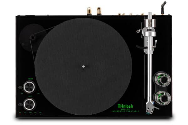 McIntosh MTI100 Integrated Turntable with inbuilt Amplifier - top