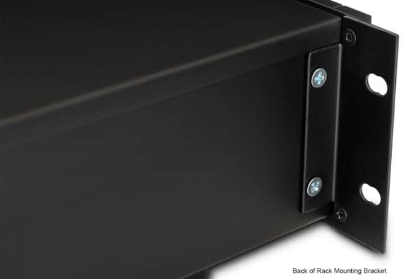 McIntosh MX100 AV Processor - back of rack mounting bracket