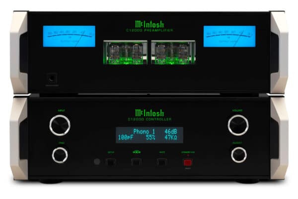 McIntosh McIntosh C12000ST Solid State and Vacuum Tube Preamplifier - front