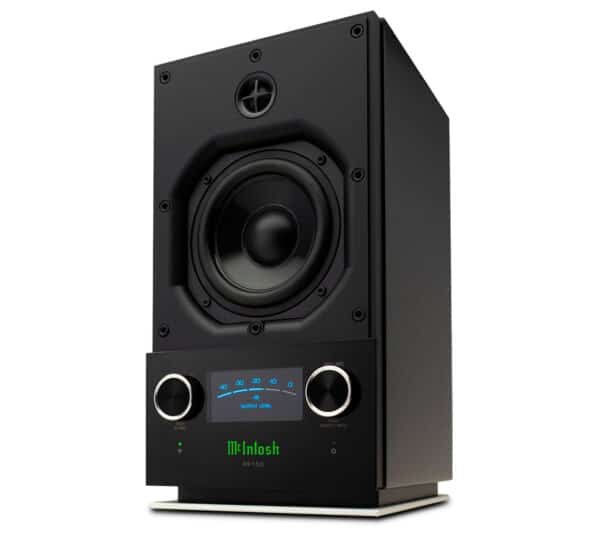 McIntosh RS150 Wireless Loudspeaker - right angle no grille