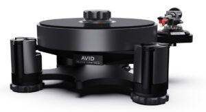 Avid Acutus Dark Iron with Matt and Clamp Upgrade Turntable