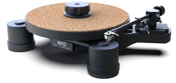 Avid Diva II Black Turntable