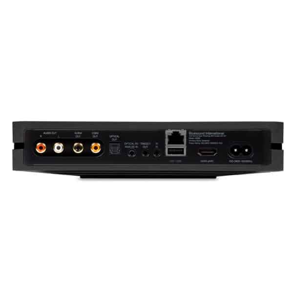 Bluesound NODE Wireless Multi-Room Hi-Res Music Streamer - black back