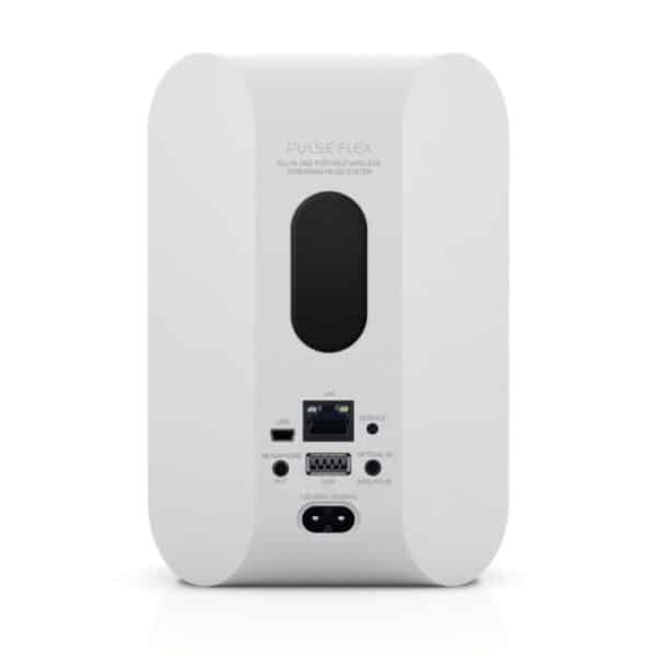 Bluesound PULSE FLEX 2i Portable Wireless Multi-Room Streaming Speaker - white back