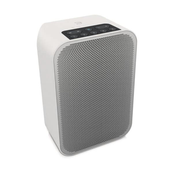 Bluesound PULSE FLEX 2i Portable Wireless Multi-Room Streaming Speaker - white side