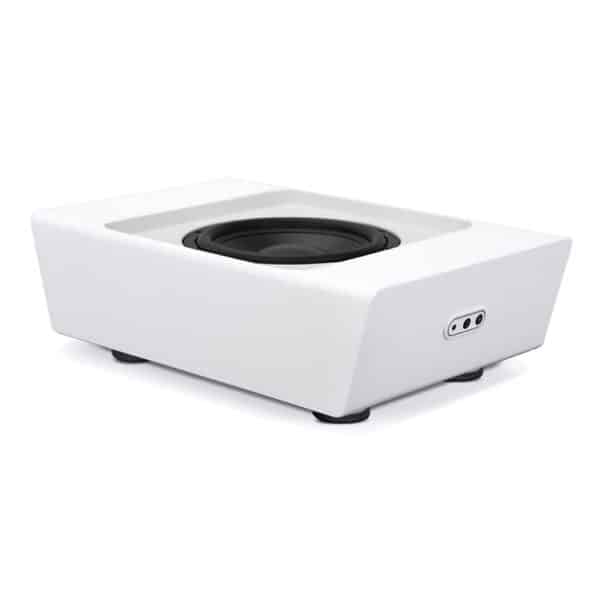 Bluesound PULSE SUB+ Wireless Powered Subwoofer - side white