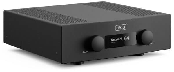 Hegel H400 Amplifier Streamer DAC - side