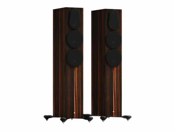 Monitor Audio Gold 300 6G Floorstanding Speakers - front Macassar 2