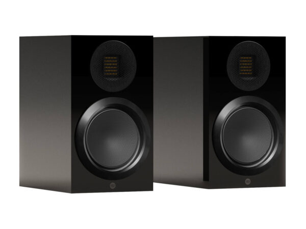 Monitor Audio Gold 50 6G Bookshelf Speakers - front High Gloss Black